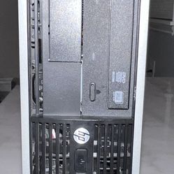 HP Desktop, 6300 SFF, i5, 8 GB RAM, 500 GB Harddrive, DVD, Windows 7 Professional, Intel i5r