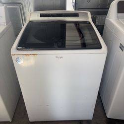 White Whirlpool Washer
