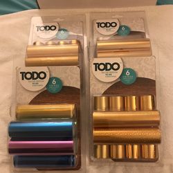 4 Todo Foil Roll 6packs $10ea Pack Of 6 Rolls
