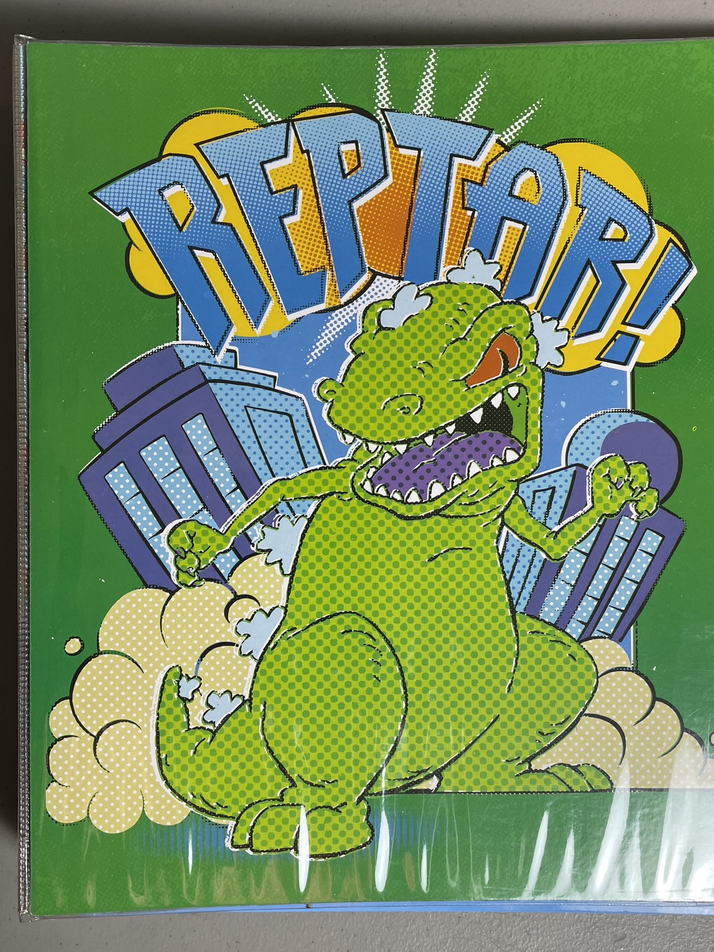 Rugrats Reptar and Characters Portfolio Folder