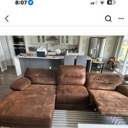 Dual Power Reclining Sofa/Couch