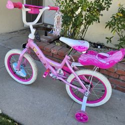 Kids Girls Bike with Training Wheels