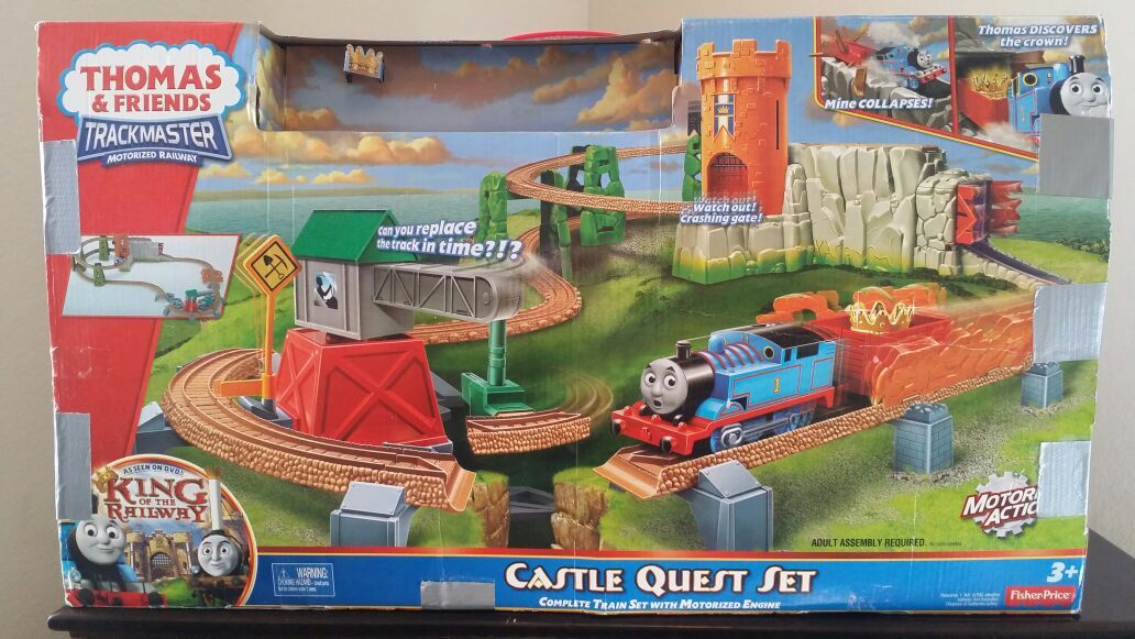 Thomas the train store castle quest set