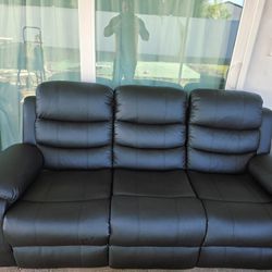 Like New Sofas With Glass Center Small Table