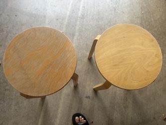 Ikea wooden stool