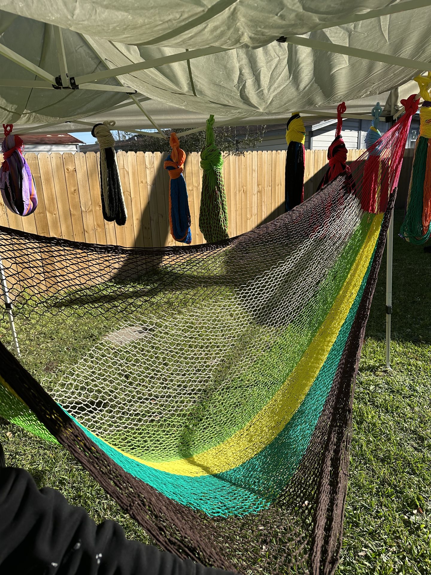 Handmade Mexican hammock