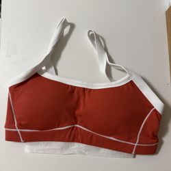 NEW Sports Bra Red Medium