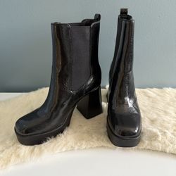 Sam Edelman Circus NY Stace Flare Heel Platform Boots