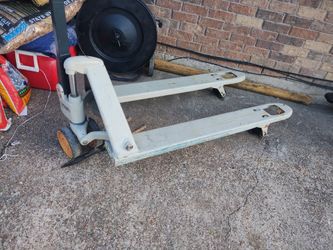 Crown pallet jacks (Needs new wheels)$135