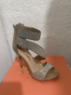 Nude Sparkly Heels
