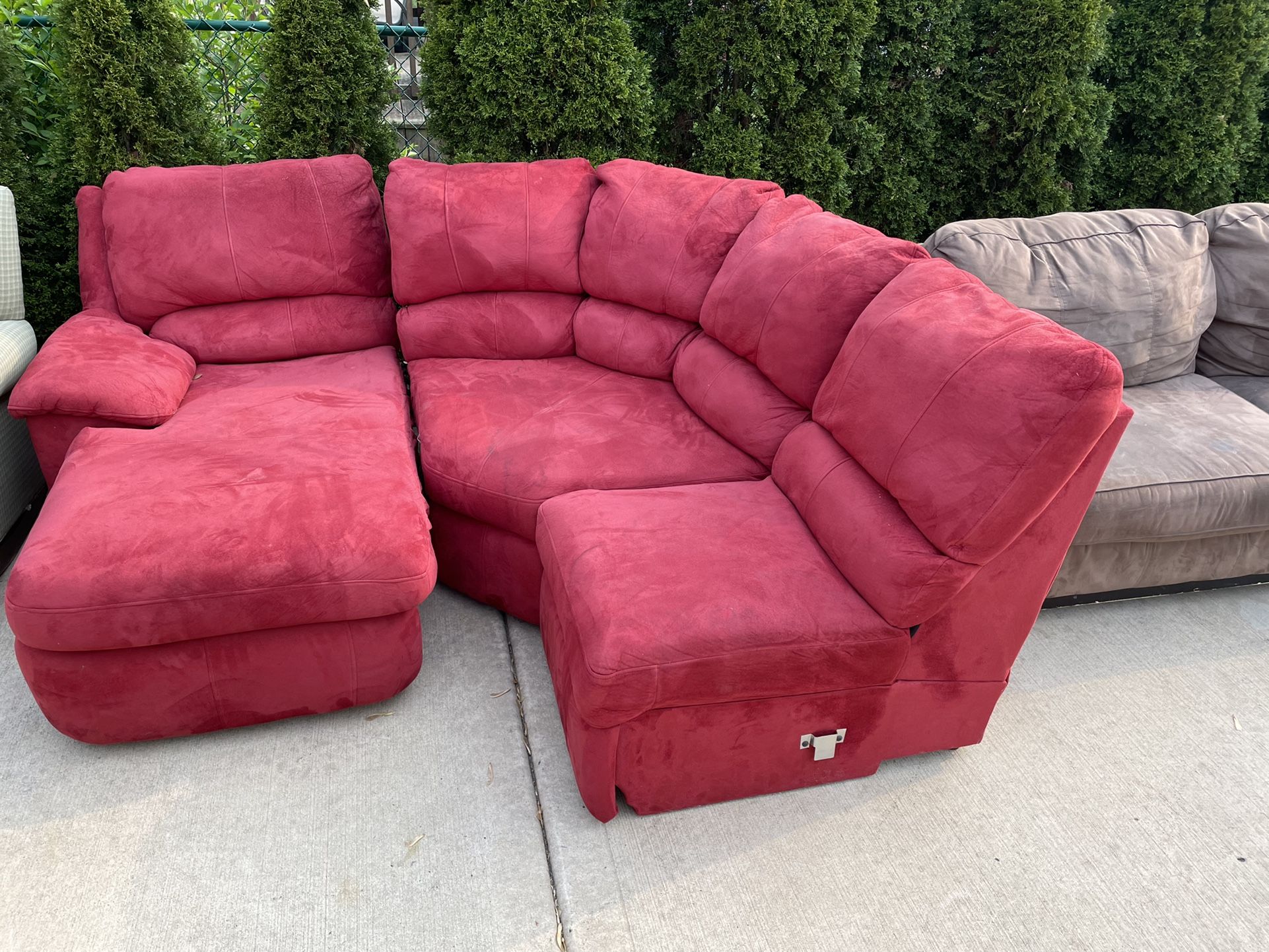 2 Couches And 1 Rocking Chair