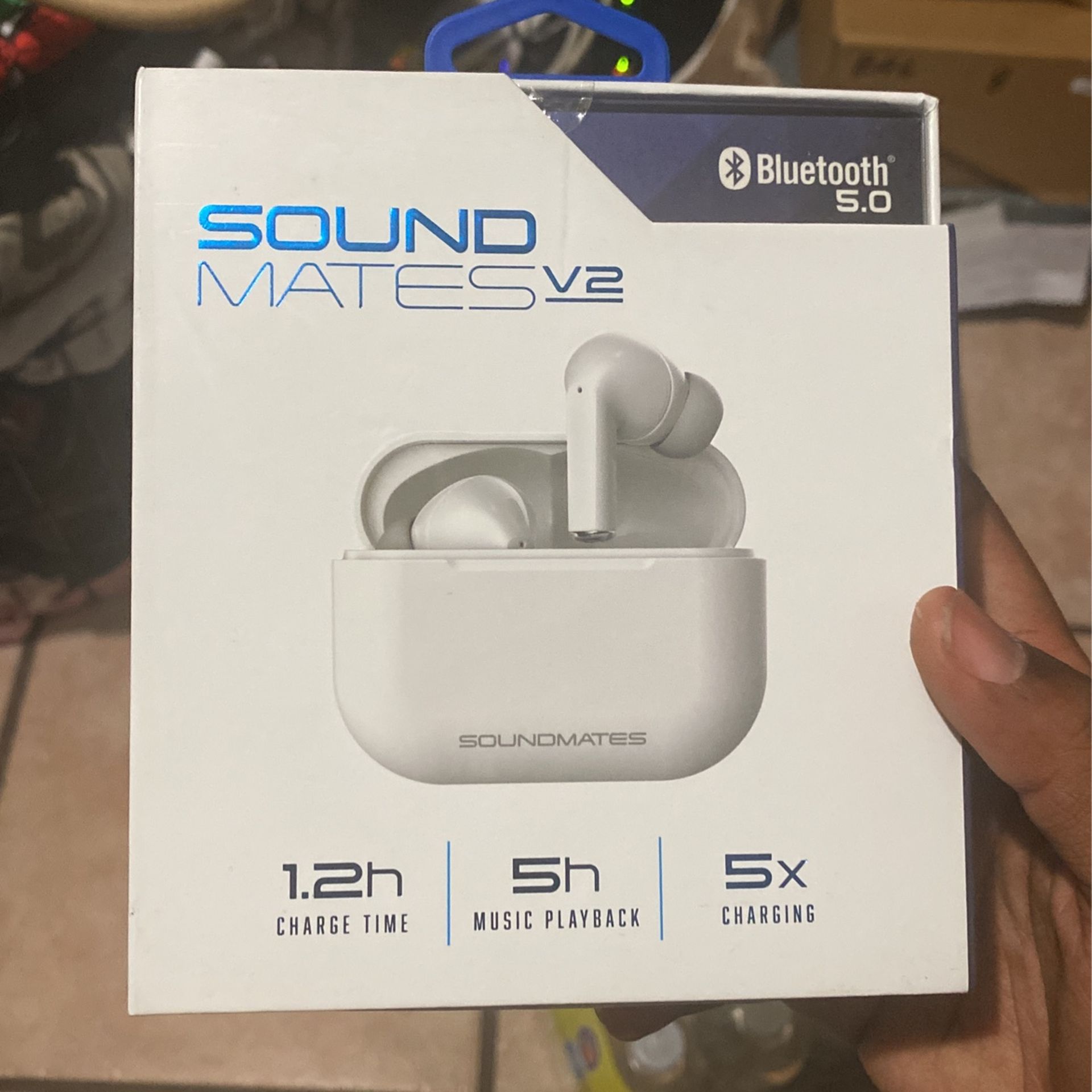 Sound mates v2 bluetooth Earbuds 5.0 
