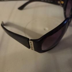 Ralph Lauren Sunglasses Womens Brown Dark Tortoise Shell Scratch 