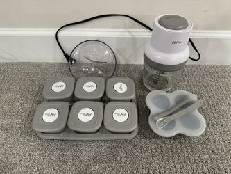*Lot of 13 PCS HEYVALUE Brand Baby Food Processor Set, Gray*