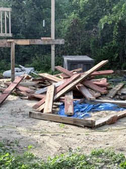 Free lumber / deck