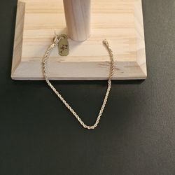 14k Gold Bracelet 7.5 Inch