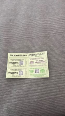 Fair tickets
