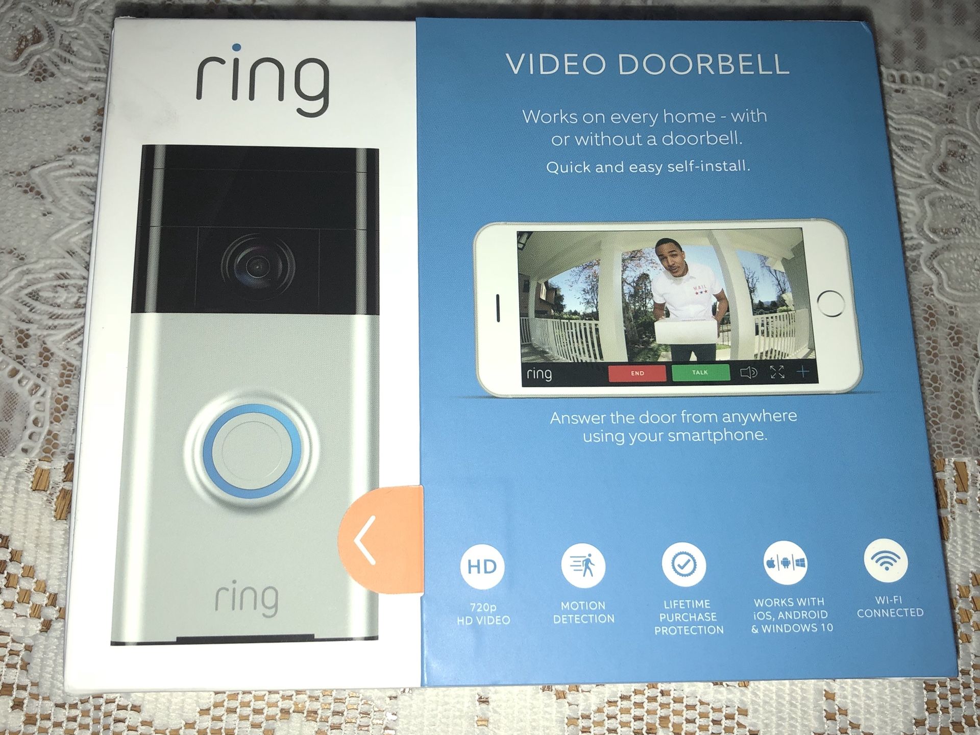 Video Ring doorbell