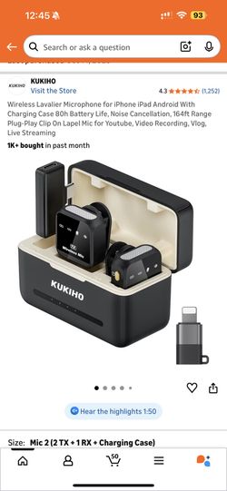 KUHIKO WIRELESS MICROPHONE