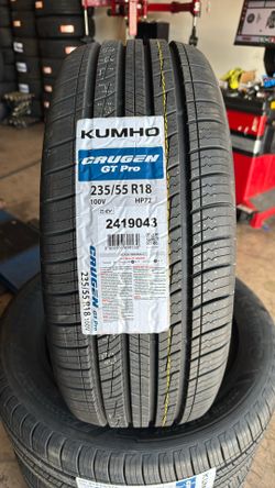 235-55-18 Kumho Tire Ev Approved