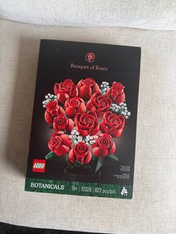 Unopened Lego Rose Bouquet Kit