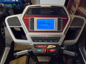 Sole Fitness F80 folding treadmill