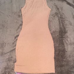 Brown Bodycon Maxi Dress