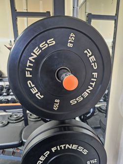 REP Fitness Bumper Plates Set – 260 lbs Total (Pairs of 45, 35, 25, 15, 10)