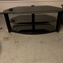 Black Glass Entertainment Center