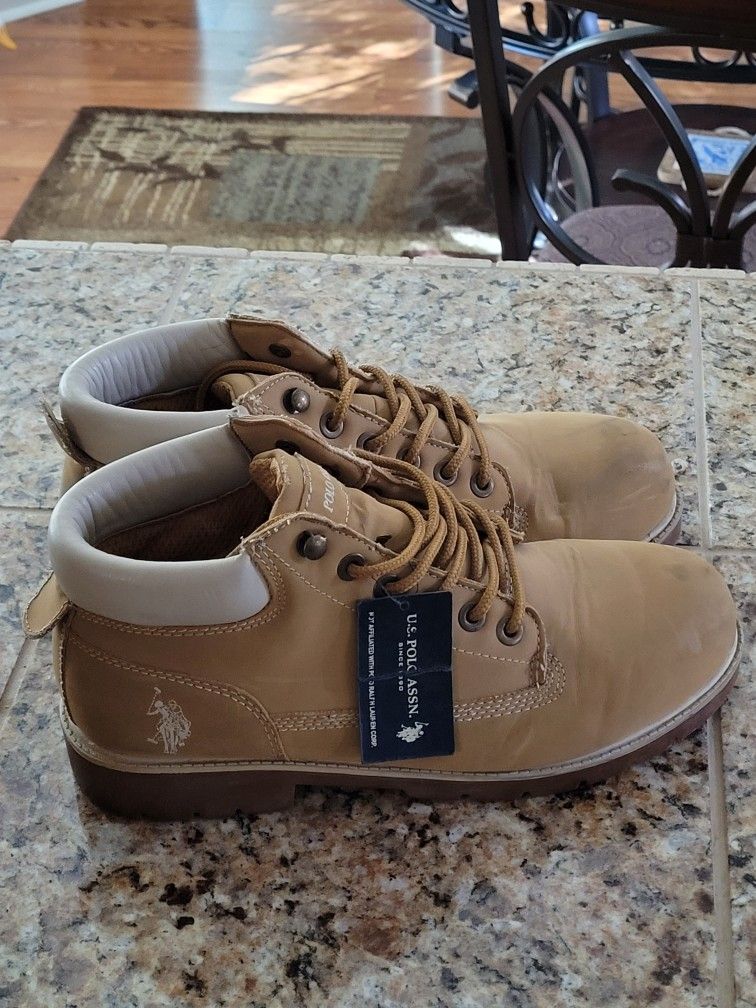 Men's U.S. Polo Assn. Work Boots Size 9