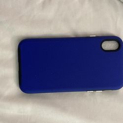 Grip Case For iPhone XR 6.1 Navy blue