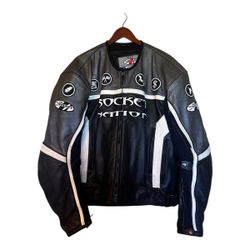 Rare Vintage Authentic Joe Rocket Motorcycle Jacket Size 48