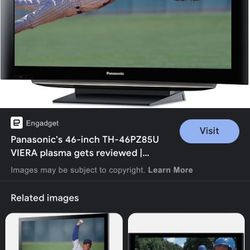 46 Inch Panasonic Plasma TV