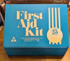 Vintage ACME First Aid Kit -BOX