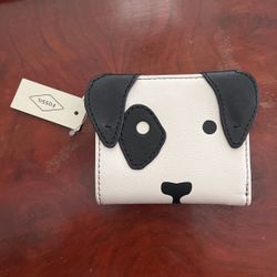 Fossil Dog Wallet Leather
