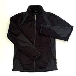 Peter Millar Women’s Warmth E4 Fleece Zip Up Jacket in Black (Medium)
