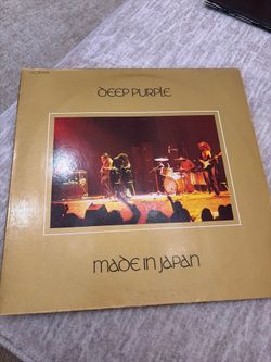 Deep Purple Made In Japan Vinyl LP Vintage German Import Gatefold 1C 172-93 915 VG+