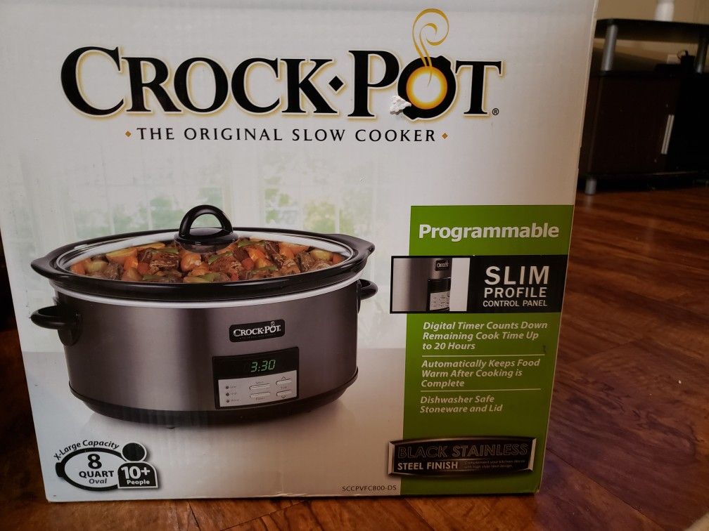 Crock pot 8qt