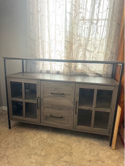 Gray Buffet cabinet