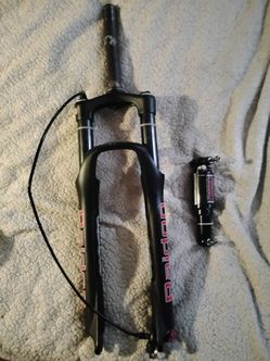 SR Suntour Remote Lockout Fork & Rear Shock Set