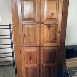 Corner TV Armoire