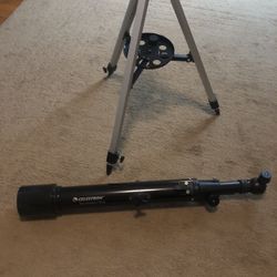 Beginner Telescope With Stand And Lenses