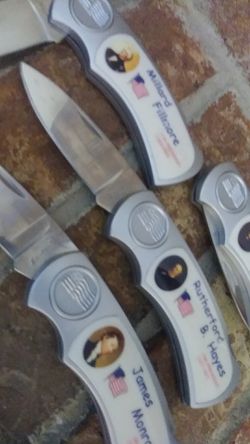 4 PRESIDENTS POCKET KNIVES