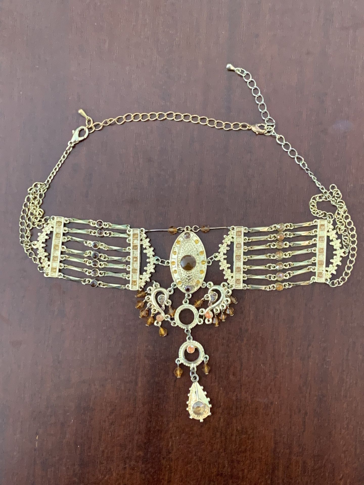 East Indian Style Collar Necklace 