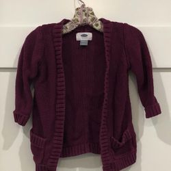 Old Navy Mulberry Cardigan