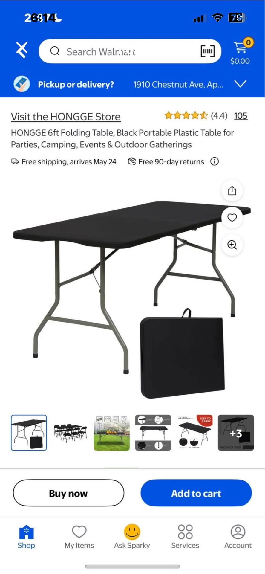 Folding Table