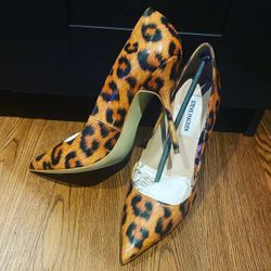 New! Animal Print Heels 