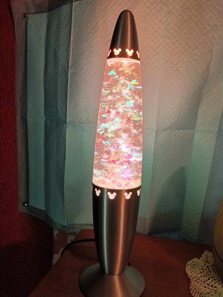 Disney "Hidden Mickey" Glitter Lava Lamp