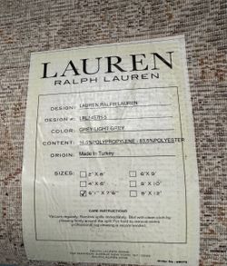Lauren Ralph Lauren Area Rug 5'1" x 7'6"