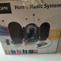 GPX HOME PORTABLE AUDIO SET